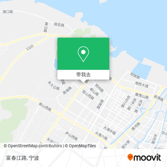 富春江路地图