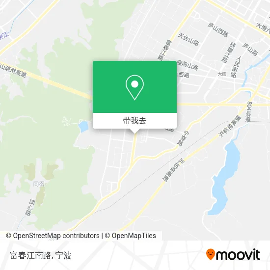 富春江南路地图