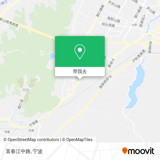 富春江中路地图