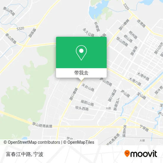 富春江中路地图