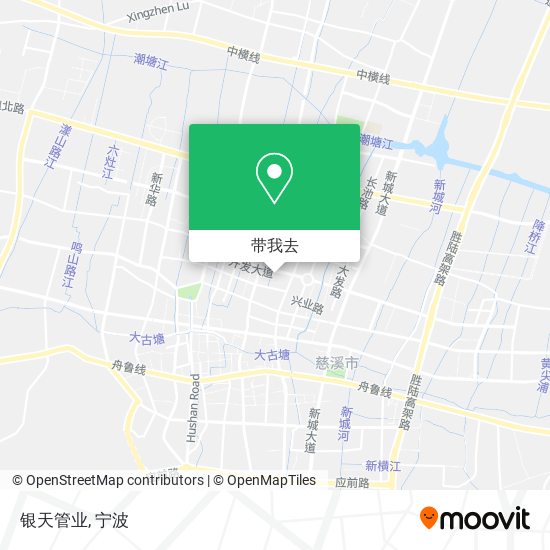 银天管业地图