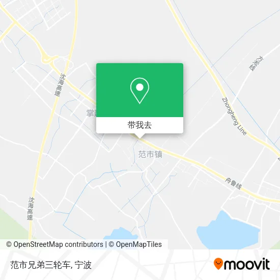 范市兄弟三轮车地图