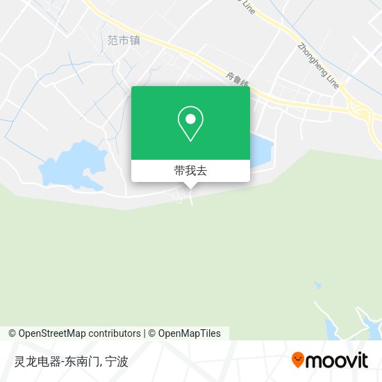 灵龙电器-东南门地图