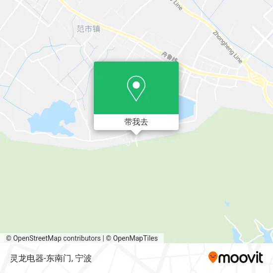 灵龙电器-东南门地图