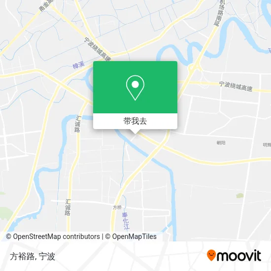 方裕路地图