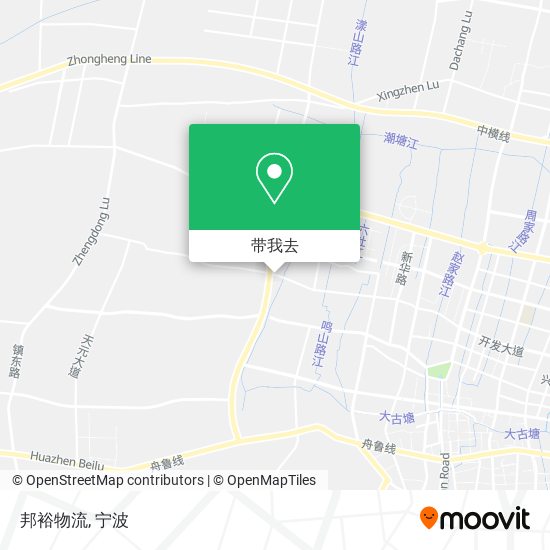 邦裕物流地图