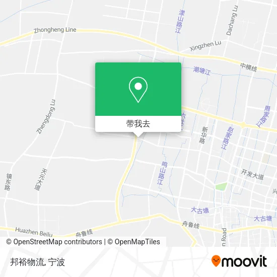 邦裕物流地图