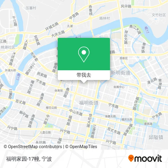 福明家园-17幢地图