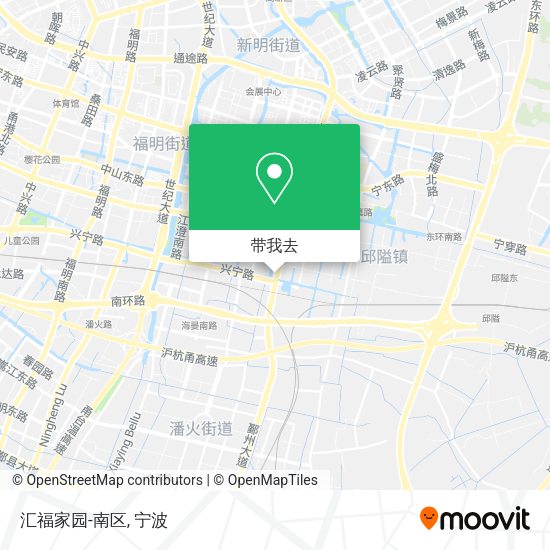 汇福家园-南区地图