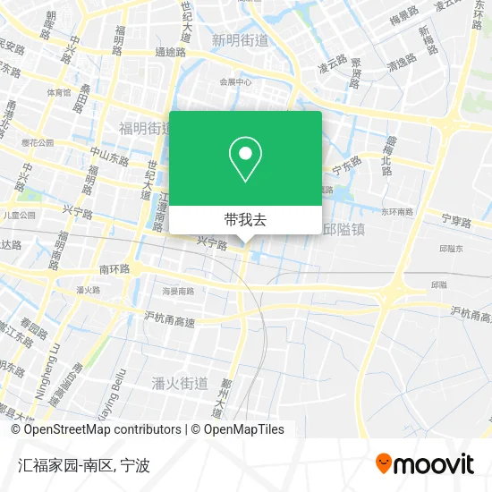 汇福家园-南区地图