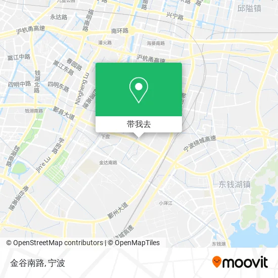 金谷南路地图