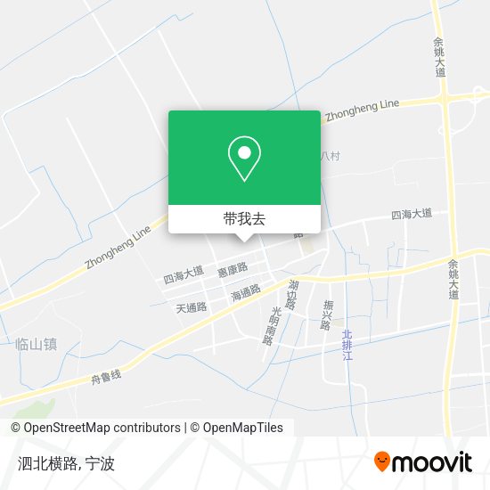 泗北横路地图