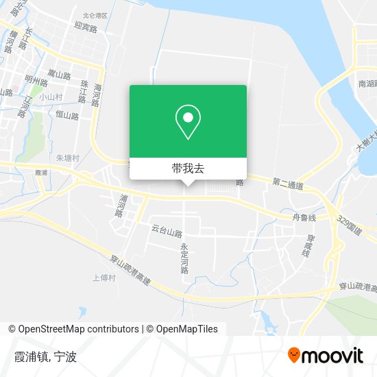 霞浦镇地图