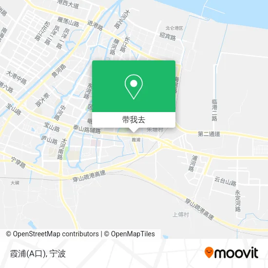 霞浦(A口)地图