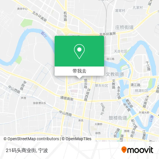 21码头商业街地图