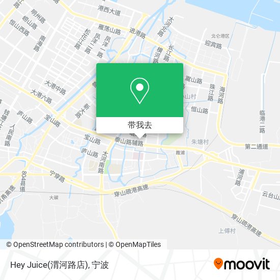 Hey Juice(渭河路店)地图