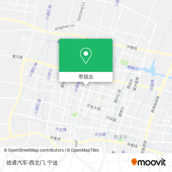 德通汽车-西北门地图