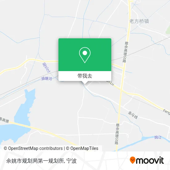 余姚市规划局第一规划所地图