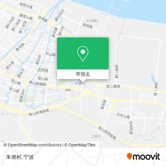 朱塘村地图