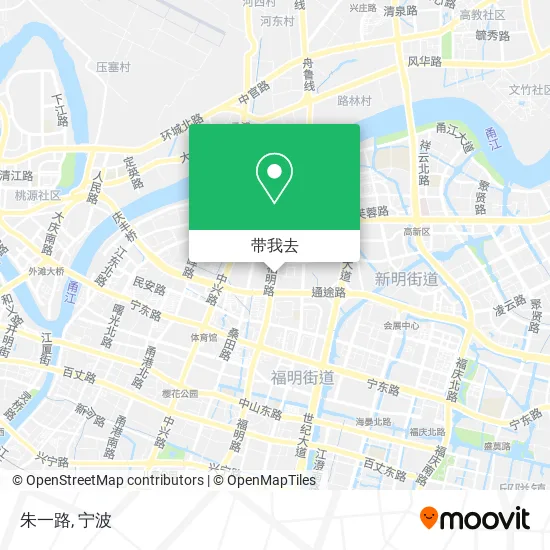 朱一路地图