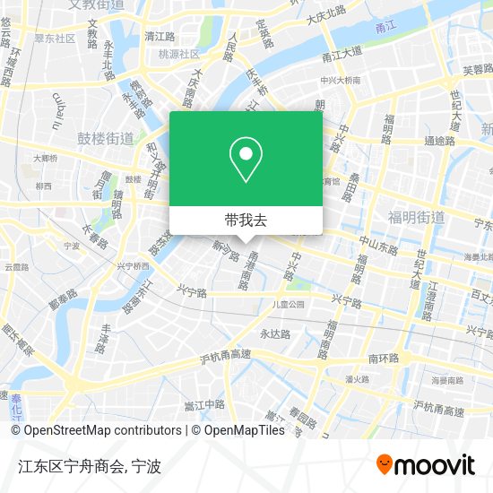 江东区宁舟商会地图