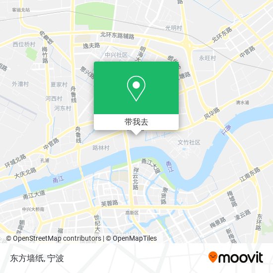 东方墙纸地图