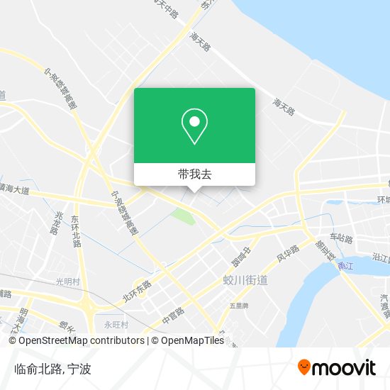 临俞北路地图