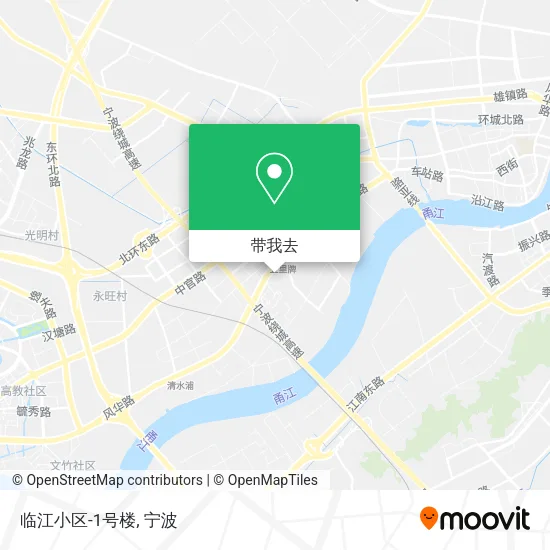 临江小区-1号楼地图