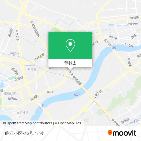 临江小区-76号地图