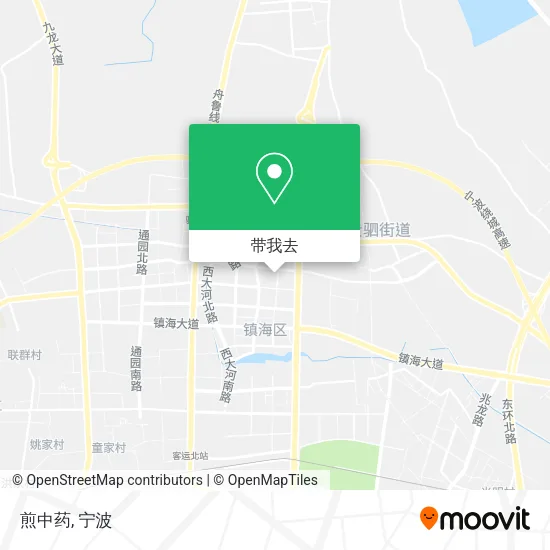 煎中药地图