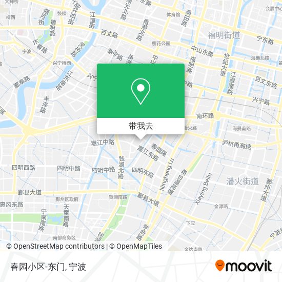 春园小区-东门地图