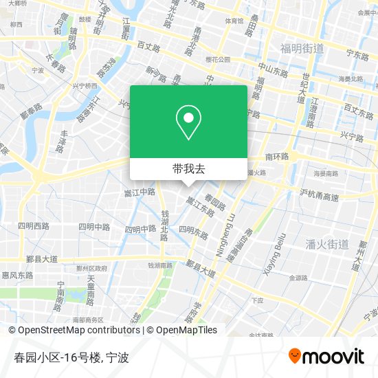 春园小区-16号楼地图