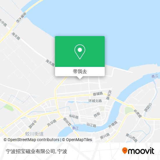 宁波招宝磁业有限公司地图