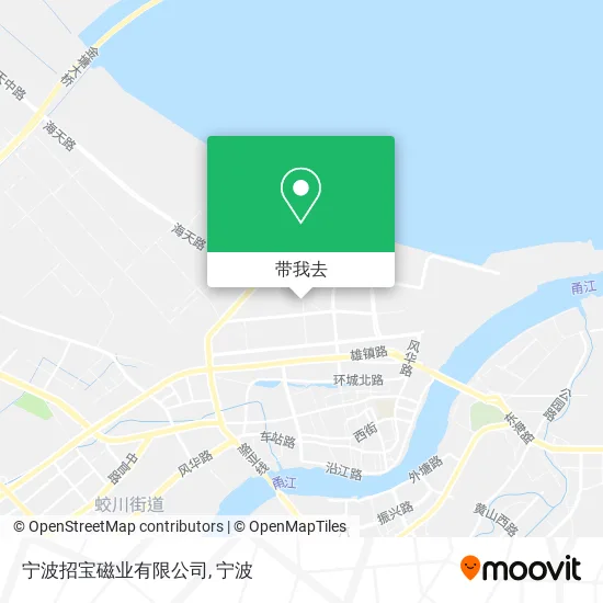 宁波招宝磁业有限公司地图