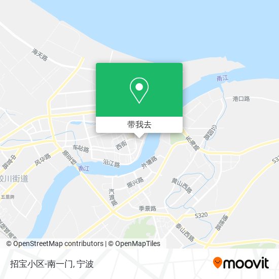 招宝小区-南一门地图