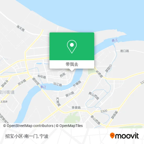 招宝小区-南一门地图
