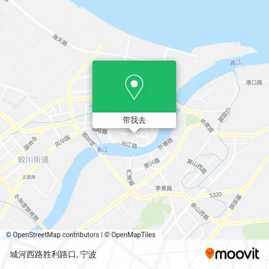 城河西路胜利路口地图