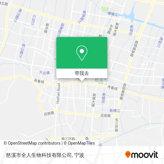 慈溪市全人生物科技有限公司地图