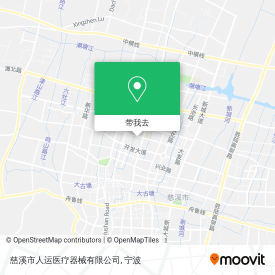 慈溪市人运医疗器械有限公司地图