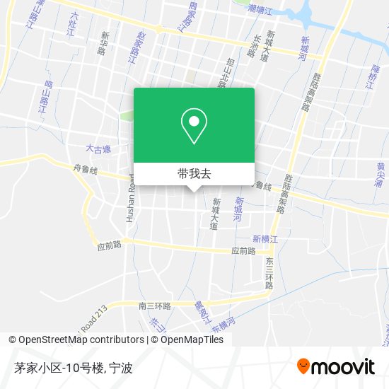 茅家小区-10号楼地图