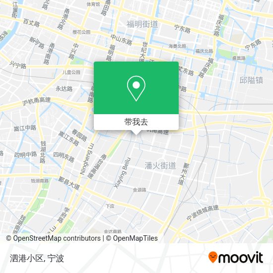 泗港小区地图