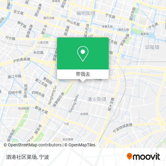 泗港社区菜场地图
