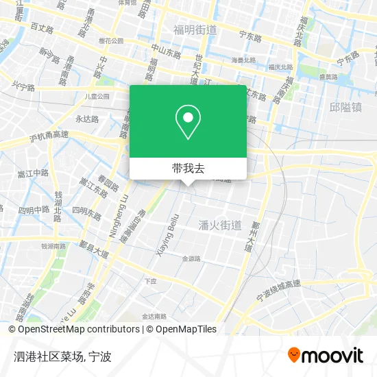 泗港社区菜场地图