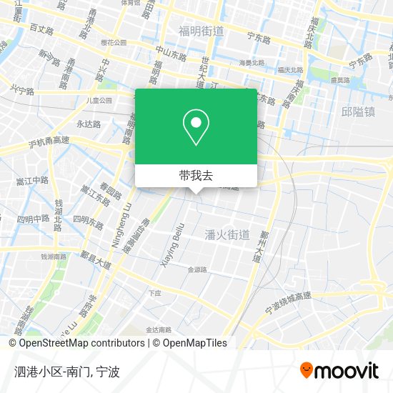 泗港小区-南门地图