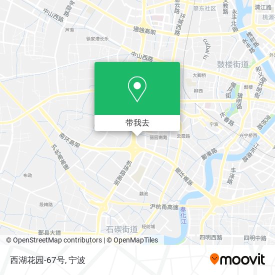 西湖花园-67号地图