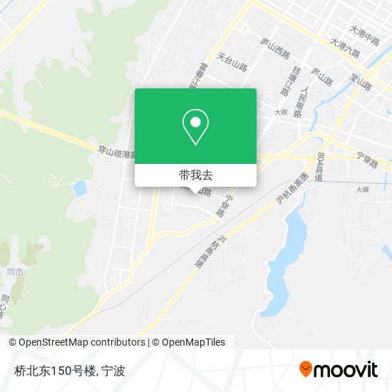 桥北东150号楼地图