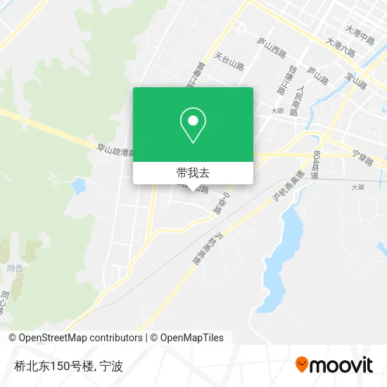 桥北东150号楼地图