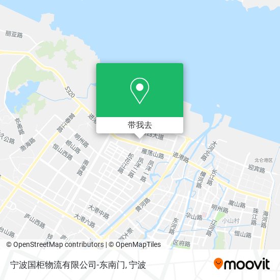 宁波国柜物流有限公司-东南门地图