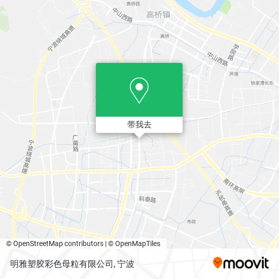明雅塑胶彩色母粒有限公司地图