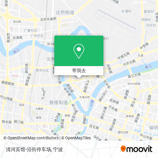 清河宾馆-沿街停车场地图